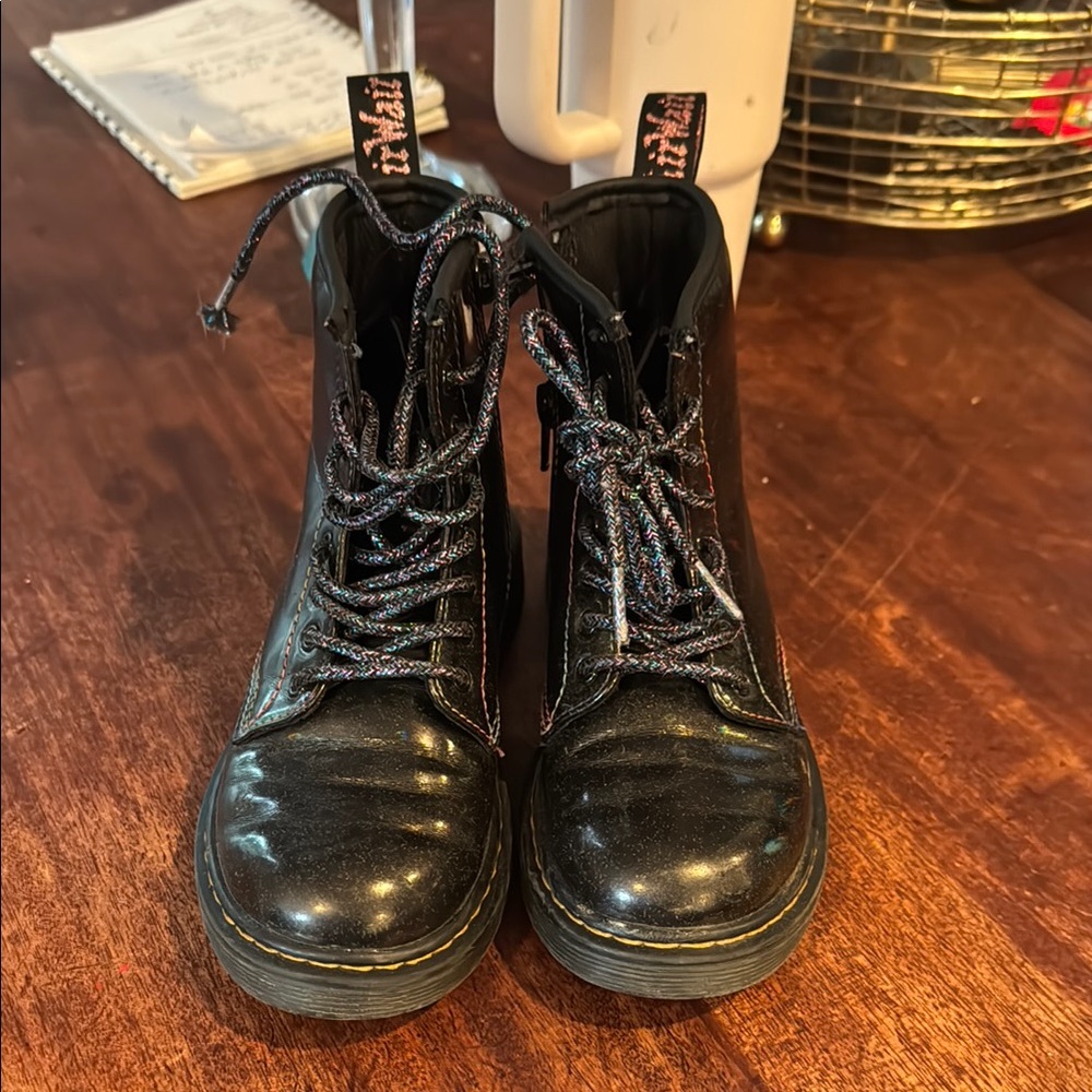 Dr. Martens Kids Black Boots